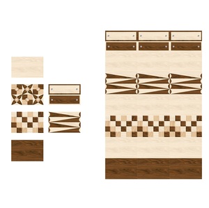 Carreaux de mur émaillés en céramique de conception de temple de couleur blanche pure 30x45cm - Product Image 6