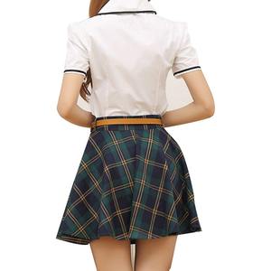 Falda Escolar de Dos Piezas con Logotipo Personalizado al por Mayor, con Color Personalizado y Servicio OEM de Alta Calidad - Product Image 5