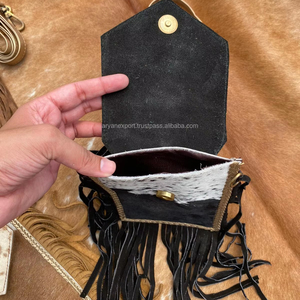 กระเป๋าถือสะพายข้างสำหรับผู้หญิงหนังแท้ตะวันตกของผู้หญิงกระเป๋าหนังแท้ - Product Image 6