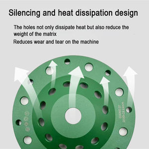 <span class=keywords><strong>GDD</strong></span> 180 X 8mm X 8T X 22.23 Grana 30-40 Verde - Product Image 2