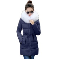 Meilleur prix, haute qualité, manteaux longs d'hiver pour femmes, grande taille, imperméables, respirants, tissés, brodés, à capuche