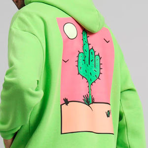 Jersey de hombre de alta calidad, venta al por mayor, básicos de invierno, mezcla de algodón para hombre, estampado térmico personalizado, bordado, sudaderas con capucha impresas - Product Image 6