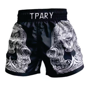 Shorts de boxe Muay Thai personnalisés de haute qualité Matériau en polyester Nouvelle arrivée - Product Image 5