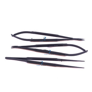 กรรไกรผ่าตัดไมโครแบบพรีเมี่ยมที่ใส่เข็มและคีมเนื้อเยื่อเครื่องมือผ่าตัดที่ดีสำหรับโรงพยาบาลหรือคลินิกสเตนเลสสตีล - Product Image 6