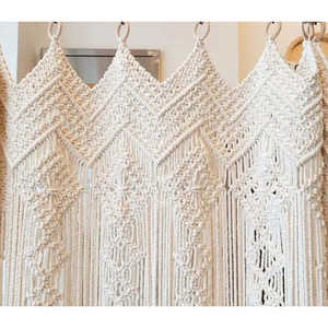 Cortinas de Macramé Bohemias, Elegantes Adornos para Ventanas y Puertas - Product Image 2