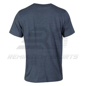 ผู้ชายออกแบบใหม่ระบายอากาศแขนสั้นลําลองเสื้อ T OEM โลโก้ที่กําหนดเองเสื้อ T ผู้ชายคุณภาพสูง - Product Image 3