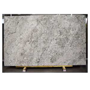 P หินแกรนิตสีขาวขัดสำหรับตกแต่งภายในเชิงพาณิชย์พื้นสำนักงานและแผ่นผนังดีไซเนอร์ - Product Image 1