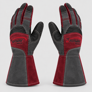 Guantes de Soldadura Duraderos, Resistentes al Calor, Ofrecen un Ajuste Cómodo, una Protección Fuerte y una Confección Confiable - Product Image 4