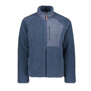 2024 nouvelle conception pull personnalisé polaire sherpa veste, propre coupe-vent respirant soutenir vintage sherpa veste hommes - Product Image 3