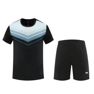 Uniformes de Árbitro de Fútbol Sublimados con Diseño Francés, Conjunto Completo, Camisetas con Nombre del Jugador, Colores y Logotipo Personalizados, 100% Poliéster - Product Image 3