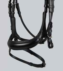 Bride de cheval en cuir de qualité supérieure, robuste, modèle 2026, design selle anglaise, idéale pour l'équitation en plein air, équipement équestre, service OEM - Product Image 6