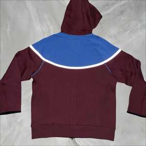 Sudadera con Capucha Unisex de Felpa Teck con Cierre, Sudadera de Felpa de Algodón Grueso, Cómoda, Suave y Duradera, con Bordado - Product Image 4