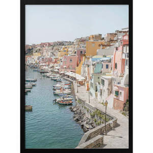 Procida Island Canvas <b>with</b> Digital <b>Printing</b> Customizable Support Base - Product Image 2