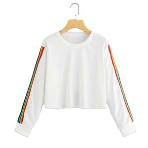 เสื้อครอปสำหรับผู้หญิงเสื้อครอปสำหรับออกกำลังกายเล่นโยคะ - Product Image 1