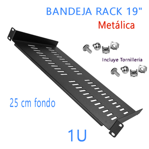 Étagère de rack de serveur en acier fixe 1U de 19 pouces pour centre de données - Product Image 1