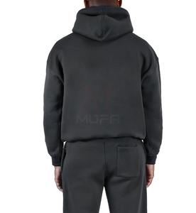 Pull à capuche unisexe 100% coton hiver nouveauté teint en plaine avec poche au design solide pour hommes et femmes 2024 OEM disponible - Product Image 5