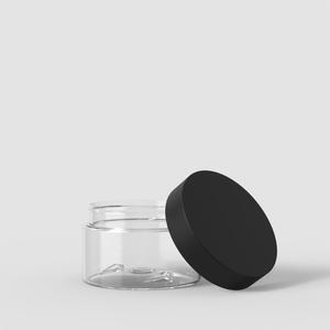 Tarros de PET Premium de 4oz con tapa CR negra transparente OEM ODM Servicio Sin garantía M0804 - Product Image 1