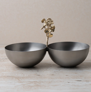 Cuenco de anillo con acabado dorado, batidor de mano de acero pulido, cuenco de latón para servir, cuenco decorativo de mesa para utensilios de cocina - Product Image 3