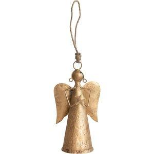 Ángel colgante de Metal de lujo, adornos navideños, decoraciones para árboles, figuritas navideñas hechas a mano, accesorios festivos para fiestas en casa - Product Image 1