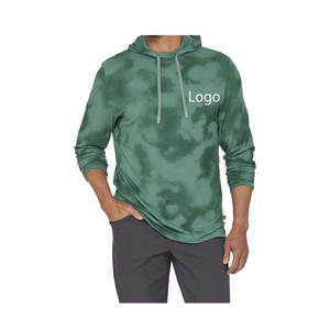 Sudaderas con capucha de manga larga para hombre con mezcla de algodón 100% al por mayor, sudaderas básicas de color sólido para invierno - Product Image 4