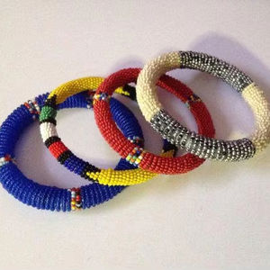 Nouvelle arrivée multicolore fait à la main perlé broderie bracelets luxueux et à la mode Design classique dernier accessoire de mode - Product Image 3