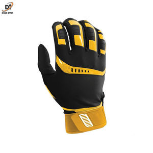 ODM Top Último diseño Béisbol Softball Grip Guantes de bateo de cuero con acolchado de cuero duradero Palmer - Product Image 2