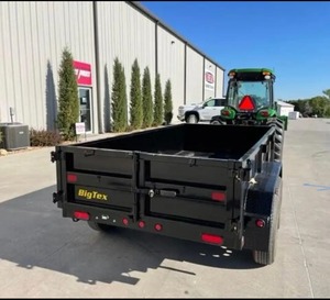 <b>Hot</b> Selling 4 and 2 <b>Wheel</b> 8 Ton Tipping Trailer <b>for</b> Farm Used Ready <b>for</b> Export Hydraulic Dump 8 Ton Trailer <b>for</b> <b>Sale</b> - Product Image 3