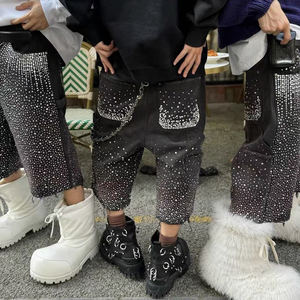 modern <b>men's</b> premium quality mid waist jeans <b>shorts</b> quick dry breathable solid pattern stylish casual wear wholesale hot selling - Product Image 2