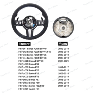 Volant Alcantara X4 M X5 M X6 M M8 1 2 3 séries Utilisé pour BMW F98 F95 F96 F92 F93 F20 F21 F40 F52 F22 F23 F44 F45 F46 F30 - Product Image 6