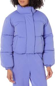 Haute qualité grande taille femmes Crop Puffer veste résistant à l'eau isolé matelassé manteau bas prix toile hiver haute rue - Product Image 6