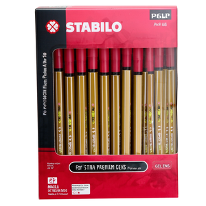 Paquete de 10 Bolígrafos de Gel Premium STABILO Fine Point 'Point 88' - Product Image 3