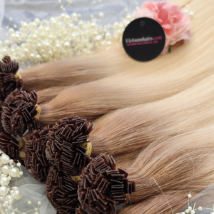 Extensiones Remy de cutícula virgen de punta plana de la mejor calidad hechas en Vietnam Fuente directa humana cruda de alta calidad Muchos colores disponibles - Product Image 1