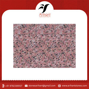 Meilleures dalles de granit rose rose naturel Carrelages de sol extérieur poli moderne Grande dalle Forme de pierre - Product Image 2