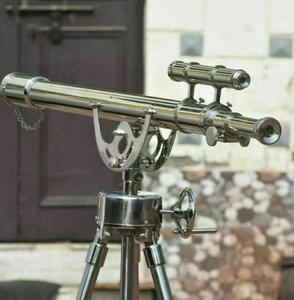 Nautical Telescope With Functional <b>Tripod</b> Stand Watching Handmade Stand Brass Telescope Best Item for Gift - Product Image 1