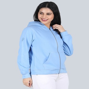 Sudaderas con capucha de lana de peso pesado de gran tamaño con estampado de logotipo personalizable para mujer nuevo estilo informal invierno stock oferta sudaderas chaquetas - Product Image 5