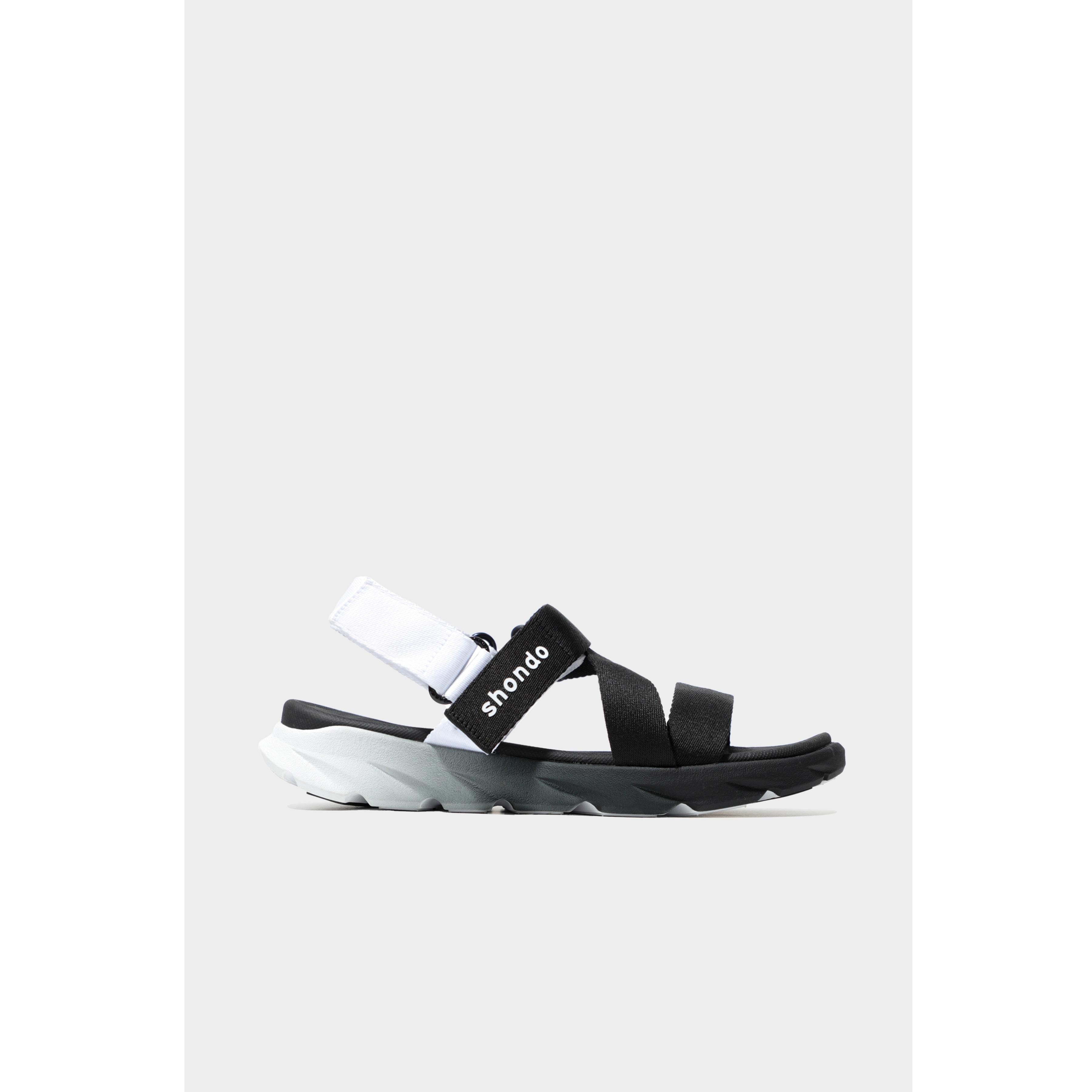 Ombre Dual-Tone Sole in Black and White