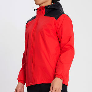 Chaqueta Impermeable 100% Poliéster, Chaqueta Cortavientos de Doble Capa, Chaqueta Deportiva para Hombre - Product Image 4