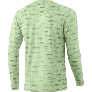 Camiseta de pesca con capucha de manga larga para mujer con protección UV Diseño personalizado Su propio logotipo UPF 50 + Camiseta para correr de secado rápido - Product Image 2