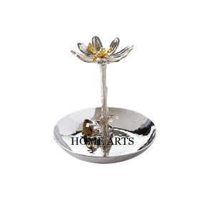 Support de bijoux de conception avantageuse en acier inoxydable couleur argent support de bijoux pour accessoires de table - Product Image 1