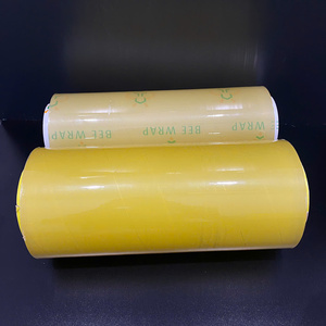 Fournisseur professionnel Écologique Personnaliser Qualité Alimentaire Wrap Alimentaire Jumbo Rouleau PVC Cling Film Doux Brillant Pas Cher prix 10/11/12mic - Product Image 4