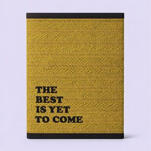 Cuaderno de Tela Negra, 100 Hojas, B5, Encuadernación Térmica en Espiral, Ideal para Regalo y Escuela - Product Image 1