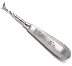 Elevadores dentales manuales de acero inoxidable Premium personalizables rectos y curvos para uso quirúrgico profesional con agarre ergonómico - Product Image 1