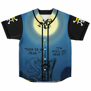 เสื้อเบสบอลลูฟี่พิมพ์ซับลิเมชันตามสั่งสไตล์กระดุมสำหรับใส่ในปากีสถาน - Product Image 1
