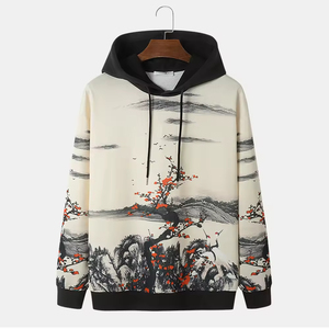 Nouveauté : sweats à capuche pour hommes, qualité supérieure, broderie, vêtements décontractés, respirants, 100% coton, écologiques, pour adultes, THT WEARS - Product Image 1