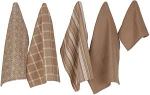 ผ้าเช็ดจานผ้าฝ้ายทอแบบพรีเมี่ยมสำหรับ100% ผ้ากอล์ฟผ้าทอลายทางย้อมสีล้วนพิมพ์ลายบีบอัด - Product Image 3