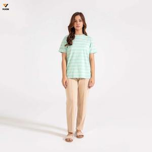 Camiseta de gran tamaño para mujer, camiseta estampada para mujer, camisetas de manga corta para mujer, ropa informal para mujer al por mayor - Product Image 3