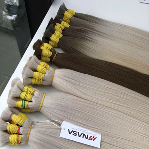 Prix d'usine extensions de cheveux en vrac couleur noire naturelle toutes longueurs cheveux vierges vietnamiens de haute qualité - Product Image 1