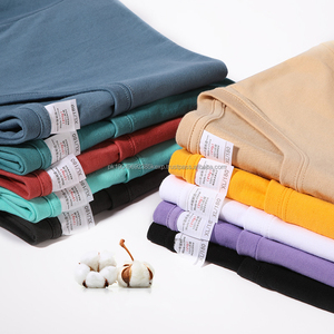 Camisetas Lisas de Manga Corta 100% Algodón, Personalizadas con tu Propio Logotipo de Marca, Tallas Grandes, Estilo Urbano para Hombre, Secado Rápido - Product Image 3