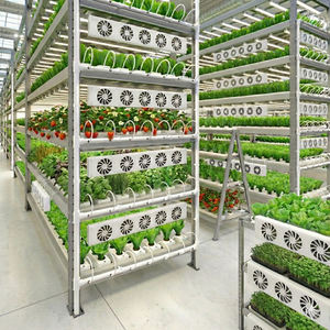 Ventilateur d'agriculture verticale intérieure à installation magnétique, expédition en 3 jours |   Ventilation de rack de culture réglable 102 m³/h avec connexion en chaîne <span class=keywords><strong>USB</strong></span>-C - Product Image 6