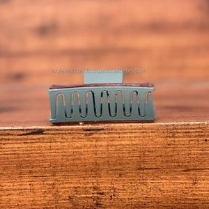 New Arrival Hot Selling Western Stylish Handmade Tooled Engraved Leather <b>Hair</b> <b>Claw</b> Clips Leather <b>Claw</b> <b>Hair</b> Accessories for Women - Product Image 5